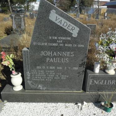 ENGELBRECHT Johannes Paulus 1926-1982