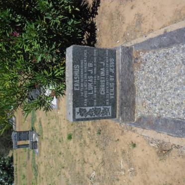 ERASMUS Lukas J.B. 1946-1948 :: ERASMUS Christina J. 1947-1948