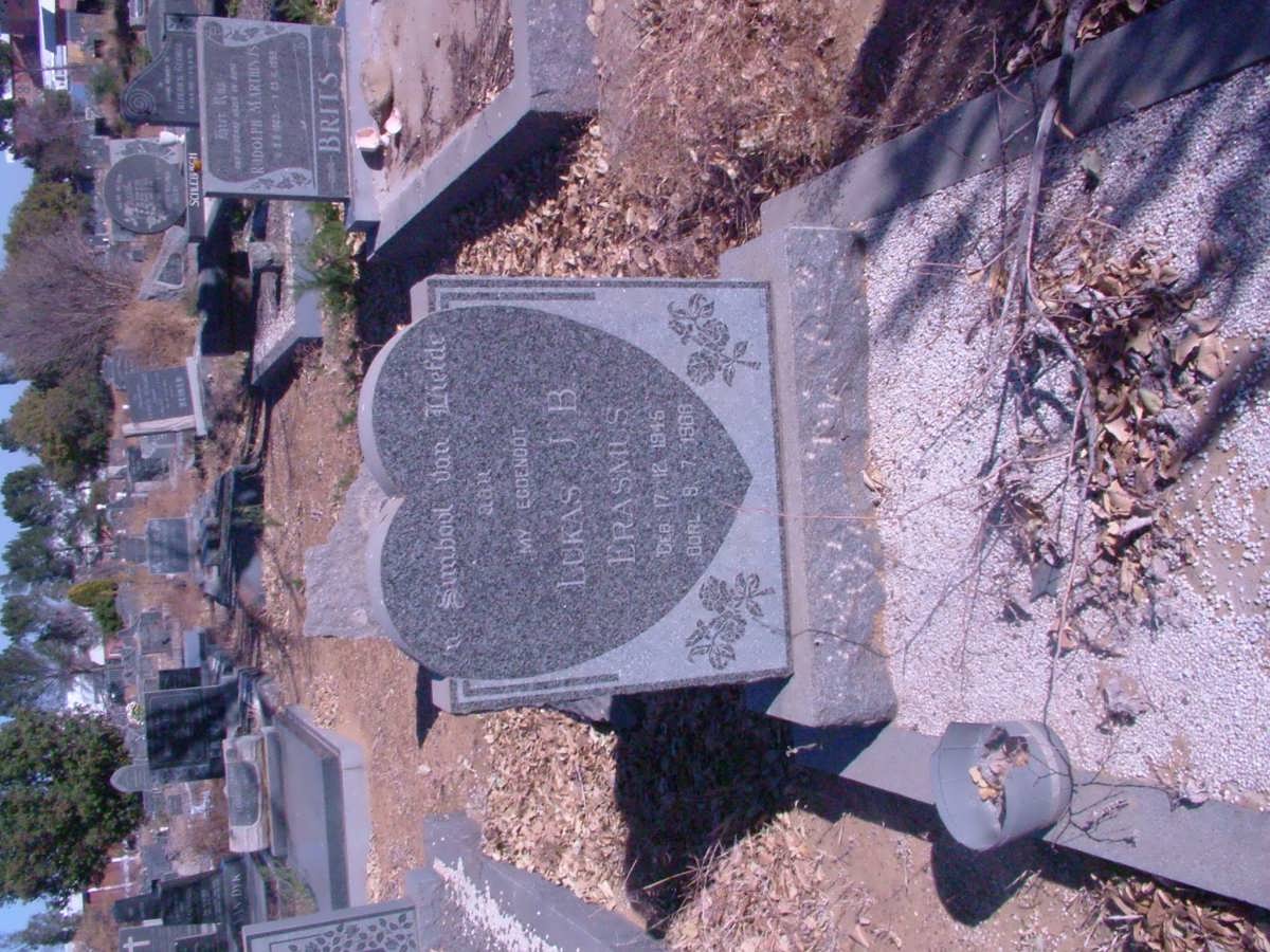 ERASMUS Lukas J.B. 1945-1988