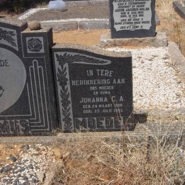 ERASMUS Wilhelmus C. 1896-1953 &amp; Johanna C.A. 1908-1995