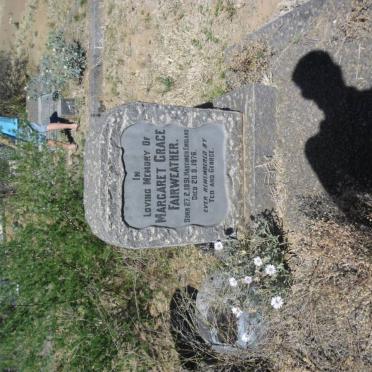 FAIRWEATHER Alexander 1880-1965 &amp; Margaret Grace 1891-1976