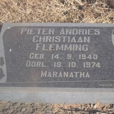 FLEMMING Pieter Andries Christiaan 1940-1974