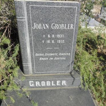 GROBLER Johan 1937-1972