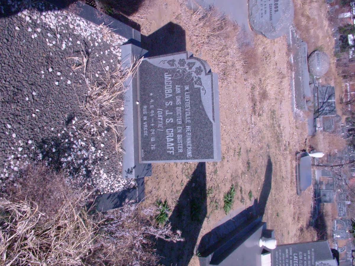 GRAAFF Jacoba S.J.S. 1944-1976