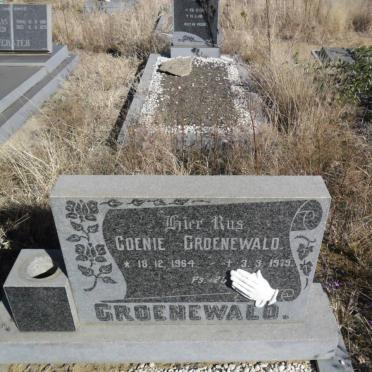 GROENEWALD Coenie 1964-1979