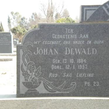 HATTINGH Johan Dewald 1884-1957 &amp; Gertberg Cornelia 1885-1970