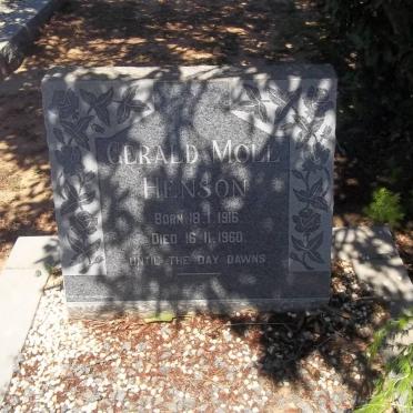 HENSON Gerald Moll 1916-1960