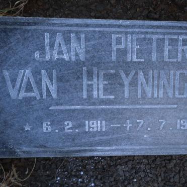 HEYNINGEN Martha Magdalena, van 1868-1955 :: VAN HEYNINGEN Jan Pieter 1911-1989 