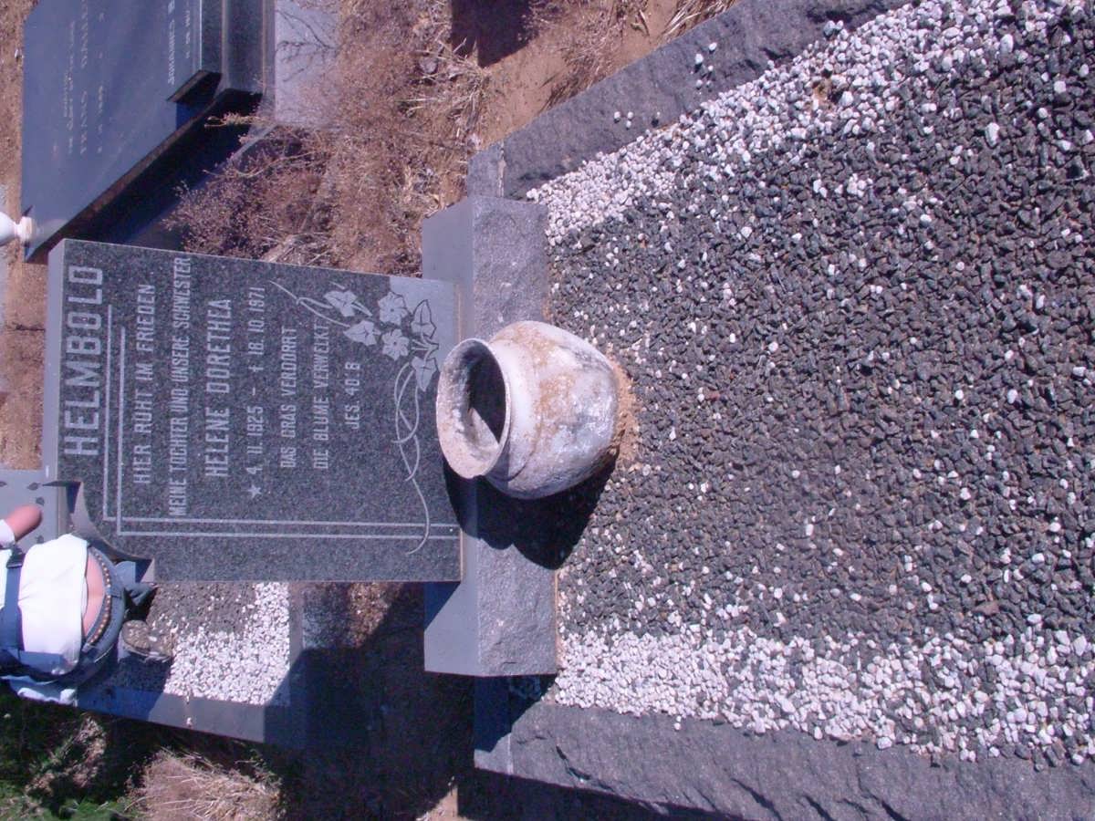 HELMBOLD Helene Dorothea 1925-1971