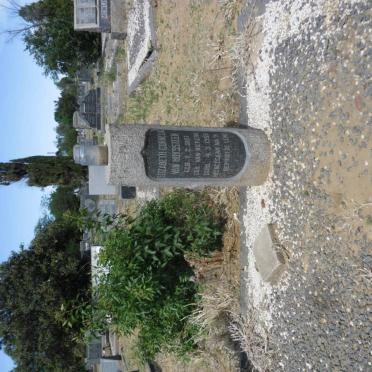 HUYSSTEEN Johannes Hendrik, van 1880-1954 &amp; Elizabeth Cornelia VAN NIEKERK 1887-1959