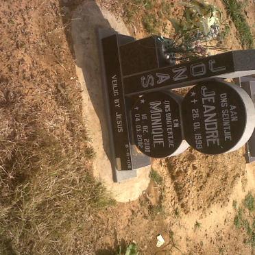 JONAS Jeandre 1999-1999 :: JONAS Monique 2000-2002