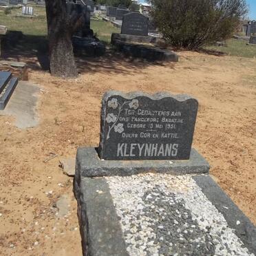 KLEYNHANS 1951-1951