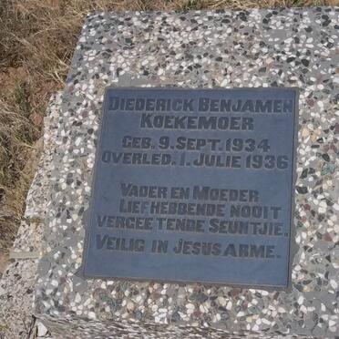 KOEKEMOER Diederick Benjamen 1934-1936