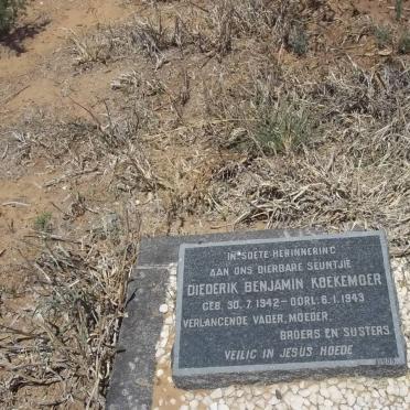 KOEKEMOER Diederik Benjamin 1942-1943