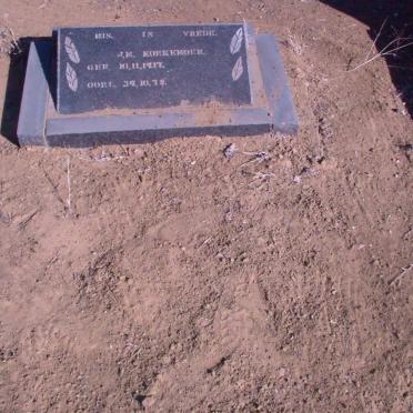 KOEKEMOER J.K. 1917-1979