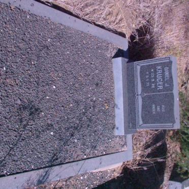 KRUGER Daniel J. 1920-1977