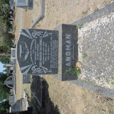 LANDMAN Anna Margretha Cornelia nee NEL 1892-1950