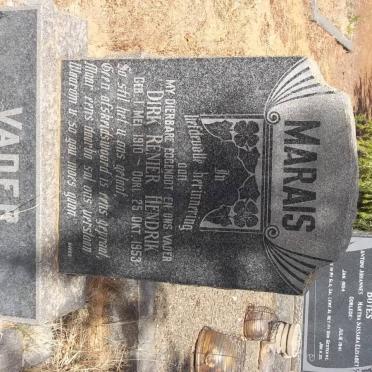 MARAIS Dirk Renier Hendrik 1910-1953