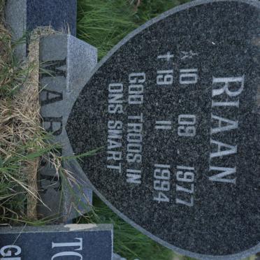 MAREE Riaan 1977-1994