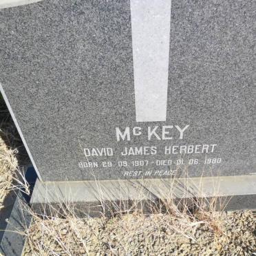 Mc KEY David James Herbert 1907-1980