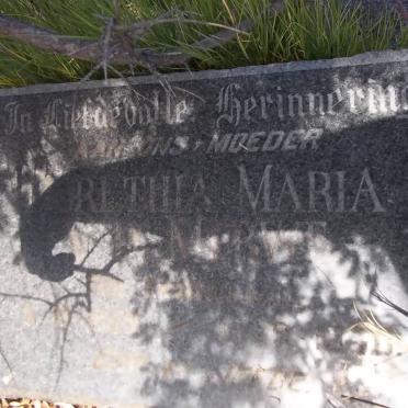 MERWE Magrethia Maria, van der