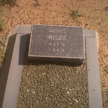 MEIJER Jacques 1978-1978