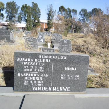 MERWE Kasparus Jan Hendrik, van der 1933-1965 &amp; Susara Helena WESSELS 1934-2006 :: VAN DER MERWE Minda 1964-1977