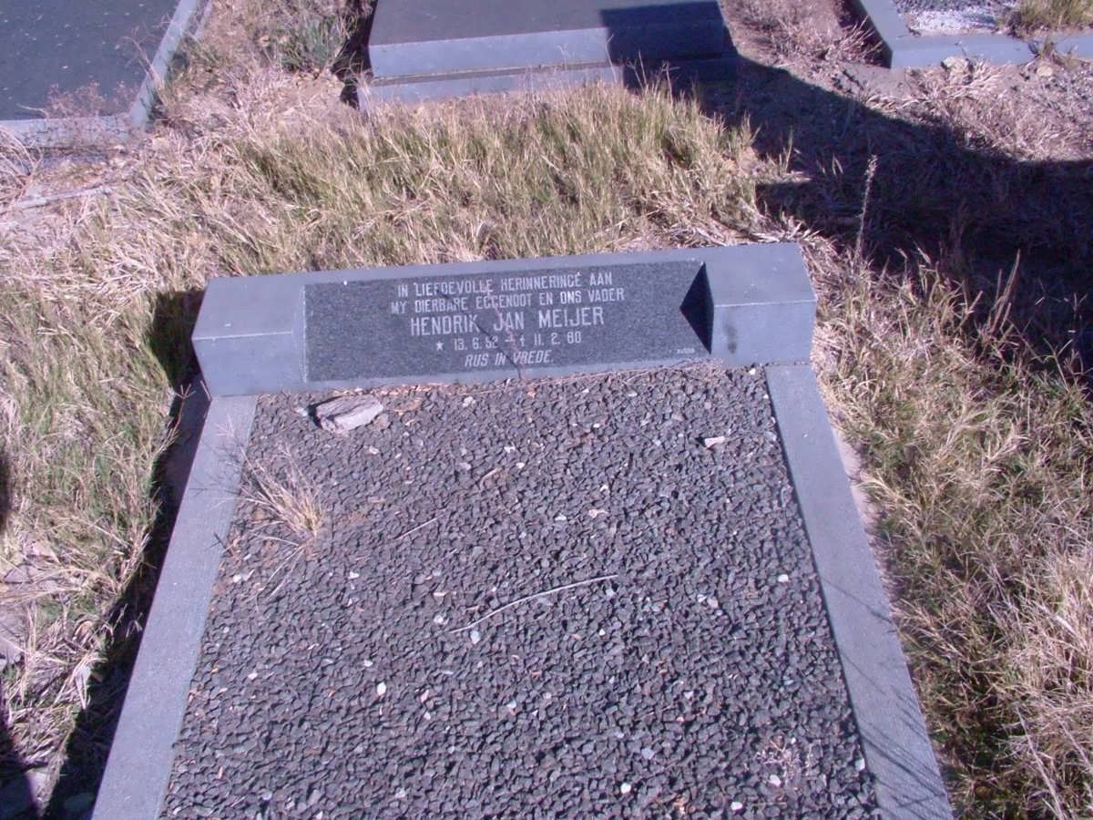 MEIJER Hendrik Jan 1952-1988