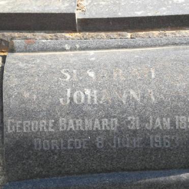 MOSTERT Albertus Bernardus 1884-1958 &amp; Susanna Johanna BARNARD 1893-1963