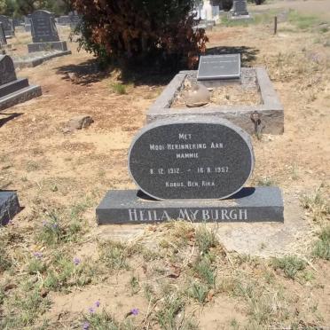 MYBURGH Heila 1912-1957