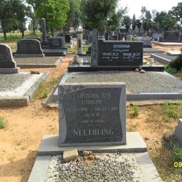 NEETHLING Frederik Ryk Ludolph 1894-1964