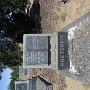 PRETORIUS Maartens Luther 1910-1950