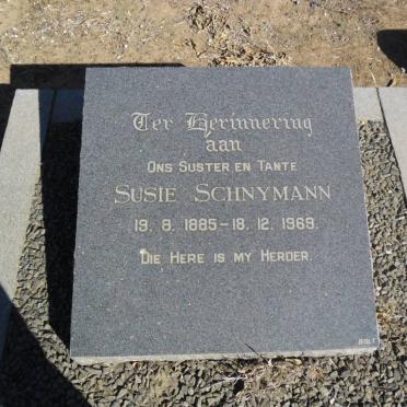 SCHNYMANN Susie 1895-1969