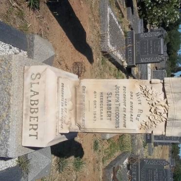 SLABBERT Joseph Theodoris -1943