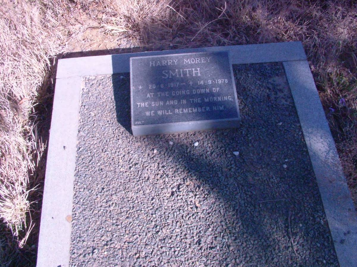 SMITH Harry Morey 1917-1978