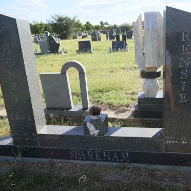 SPARKHAM Henry 1931-2001 &amp; Rensie 1932-2009