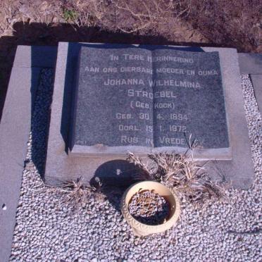 STROEBEL Johanna Wilhelmina nee KOCK 1894-1972
