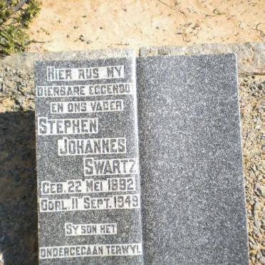 SWARTZ Stephen Johannes 1892-1949