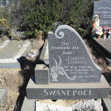 SWANEPOEL Juanita Leonora nee HEYNS 1896-1967
