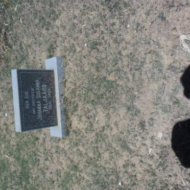 TALJAARD Johanna Susanna -1954