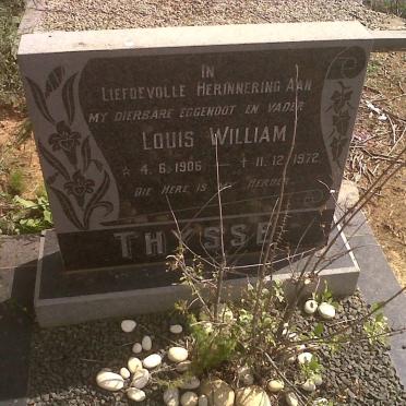 THYSSE Louis William 1906-1976 &amp; Anna Sophia RAUTENBACH 1911-2003