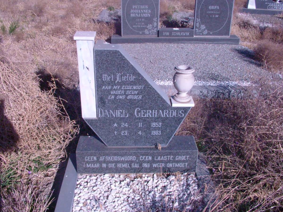 ? Daniel Gerhardus 1953-1983
