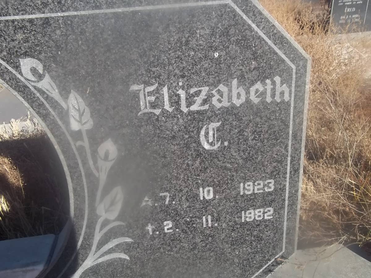 ? Elizabeth C. 1923-1982