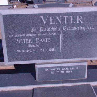 VENTER Pieter David 1940-1969