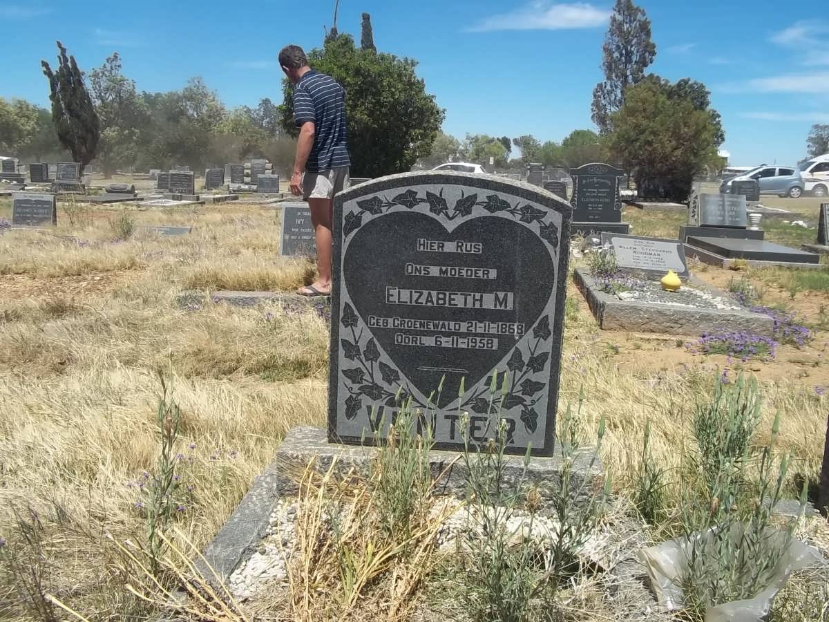 VENTER Elizabeth M. nee GROENEWALD 1868-1958