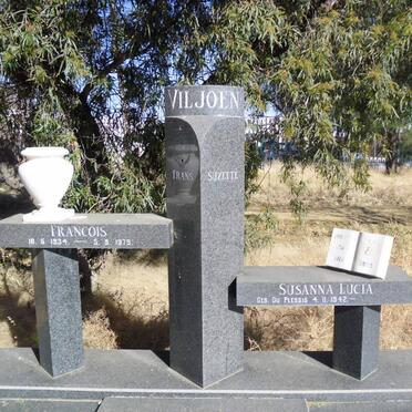 VILJOEN Francois 1934-1979 &amp; Susanna Lucia DU PLESSIS 1942-