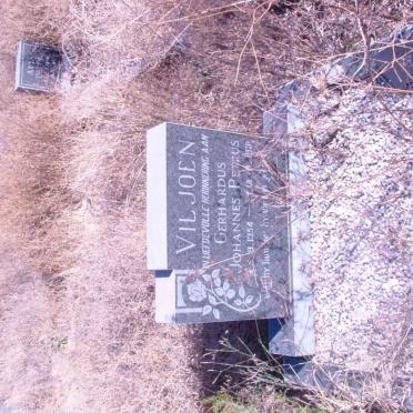 VILJOEN Gerhardus Johannes Petrus 1954-1981