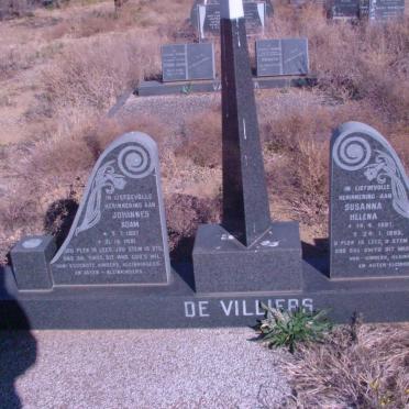 VILLIERS Johannes Adam, de 1907-1981 &amp; Susanna Helena 1907-1983