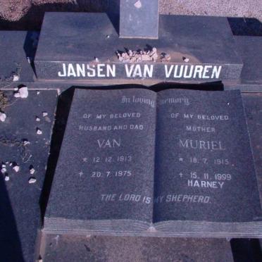 VUUREN Van, Jansen van 1913-1975 &amp; Muriel HARNEY 1915-1999
