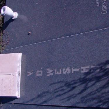 WESTHUIZEN Hendrik Adriaan, van der 1927-1977